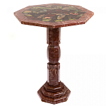 Кофейный стол из натуральных камней Лемезит и Яшма Natural Stone Tables варинант исполнения - 7 | Loft Concept в Ростове-на-Дону