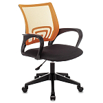 Офисное кресло с основанием из черного пластика Desk chairs Orange варинант исполнения - 1 | Loft Concept в Ростове-на-Дону