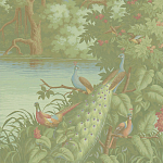 Обои ручная роспись Le Brésil Pastel варинант исполнения - 1 | Loft Concept в Ростове-на-Дону