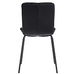 Стул черный с обивкой из велюра Black Archie Chair варинант исполнения - 4 | Loft Concept в Ростове-на-Дону