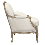Кресло Ava Classical Armchair beige flax варинант исполнения - 1 | Loft Concept в Ростове-на-Дону
