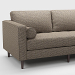 Мебельная ткань Шенилл коричневый цвет 142 см T4-54 варинант исполнения - 5 | Loft Concept в Ростове-на-Дону