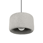 Подвесной светильник с цилиндрическим фактурным абажуром Sergey Makhno варинант исполнения - 1 | Loft Concept в Ростове-на-Дону