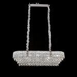 Люстра овальная с каскадом из прозрачного хрусталя Constant Sparks варинант исполнения - 3 | Loft Concept в Ростове-на-Дону