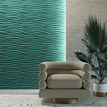 Гипсовая 3D Панель M-33 варинант исполнения - 1 | Loft Concept в Ростове-на-Дону