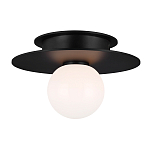 Потолочный светильник с шарообразным плафоном из белого матового стекла Generation Lighting варинант исполнения - 2 | Loft Concept в Ростове-на-Дону