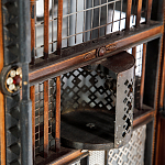 Декоративная антикварная клетка Wise Raven варинант исполнения - 4 | Loft Concept в Ростове-на-Дону