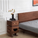 Тумбочка прикроватная с ящиком и дверцей Робот Robot Desk варинант исполнения - 8 | Loft Concept в Ростове-на-Дону