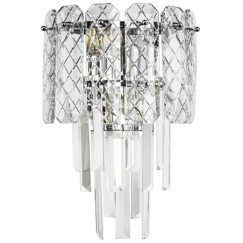  Harmonica Crystal Chrome Wall Lamp     -- | Loft Concept 