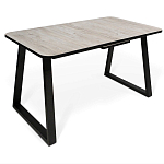 Стол обеденный раздвижной с прямоугольной бежевой столешницей Magali варинант исполнения - 1 | Loft Concept в Ростове-на-Дону