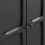 Шкаф черный Silva Black Cabinet варинант исполнения - 5 | Loft Concept в Ростове-на-Дону