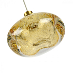 Подвесной светильник с прозрачным стеклянным плафоном округлой формы Effervia  варинант исполнения - 12 | Loft Concept в Ростове-на-Дону