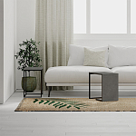 Комплект из 2-х приставных столов серого цвета из дерева ZIGOSH RETRO GREY варинант исполнения - 3 | Loft Concept в Ростове-на-Дону