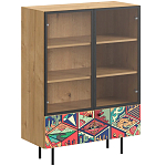 Витрина с изображением на дверцах Elise Cupboard варинант исполнения - 15 | Loft Concept в Ростове-на-Дону