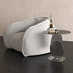 Дизайнерский журнальный стол с основанием из круглых элементов Lirod варинант исполнения - 2 | Loft Concept в Ростове-на-Дону