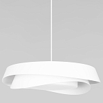 Подвесной светильник круглый белого цвета из металла Vita Cuna варинант исполнения - 1 | Loft Concept в Ростове-на-Дону