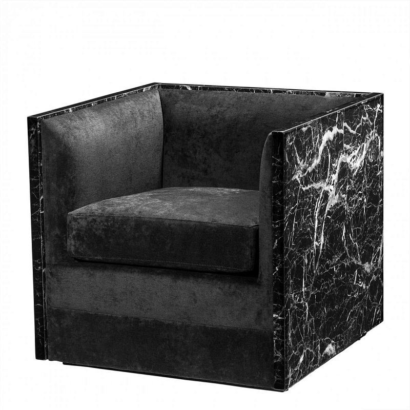  Eichholtz Chair Calabria    Nero  -- | Loft Concept 