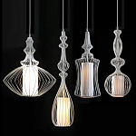 Подвесной светильник Wire Dream Pendant 2 Белый варинант исполнения - 1 | Loft Concept в Ростове-на-Дону