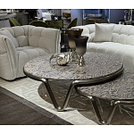 Стол журнальный круглый с узором Table Hypontic Pattern варинант исполнения - 6 | Loft Concept в Ростове-на-Дону