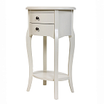 Белая тумба на фигурных ножках Shelby варинант исполнения - 2 | Loft Concept в Ростове-на-Дону