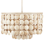 Люстра с каскадом из круглых декоративных элементов Texture Discs варинант исполнения - 3 | Loft Concept в Ростове-на-Дону