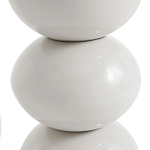 Приставной столик белого цвета Bead варинант исполнения - 2 | Loft Concept в Ростове-на-Дону