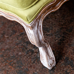 Диван из натурального бука бежевый с изображением птиц и цветов Beige Green Chinoiserie Garden Sofa варинант исполнения - 6 | Loft Concept в Ростове-на-Дону