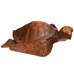 Статуэтка морская черепаха из дерева суар Carapace варинант исполнения - 2 | Loft Concept в Ростове-на-Дону