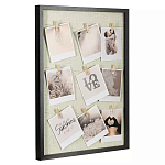 Рамка для фото с подсветкой c деревянными прищепками в комплекте Photo Backlight варинант исполнения - 1 | Loft Concept в Ростове-на-Дону