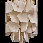 Люстра с фигурными подвесками из натурального камня Glowing Spheres варинант исполнения - 5 | Loft Concept в Ростове-на-Дону