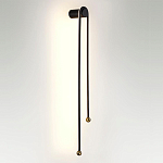 Бра черного цвета с изогнутым плафоном Luke Lampco Tracer Lamp варинант исполнения - 4 | Loft Concept в Ростове-на-Дону