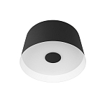 Потолочный светильник с цилиндрическим черным металлическим абажуром 20 Urban Dome варинант исполнения - 1 | Loft Concept в Ростове-на-Дону