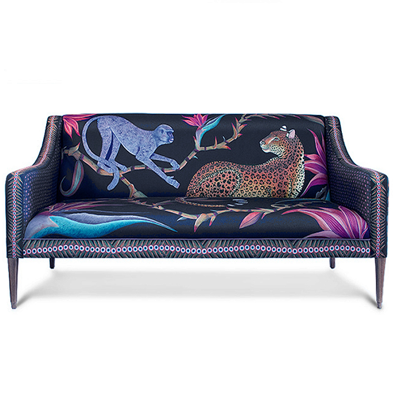Диван ZAMBEZI Sofa Лиловый цвет Мульти Диван ZAMBEZI Sofa Лиловый цвет Мульти в Ростове-на-Дону | Loft Concept
