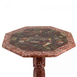 Кофейный стол из натуральных камней Лемезит и Яшма Natural Stone Tables варинант исполнения - 22 | Loft Concept в Ростове-на-Дону