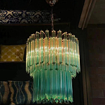 Дизайнерская люстра Blue Lagoon glass бирюзовое стекло  варинант исполнения - 4 | Loft Concept в Ростове-на-Дону