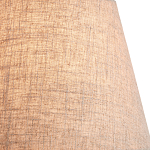 Люстра с белым каркасом и тканевыми абажурами Natural Stems варинант исполнения - 3 | Loft Concept в Ростове-на-Дону