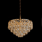 Люстра каскадная с подвесками в форме колец Galaxy of Light варинант исполнения - 4 | Loft Concept в Ростове-на-Дону