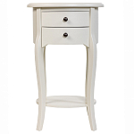 Белая тумба на фигурных ножках Shelby варинант исполнения - 1 | Loft Concept в Ростове-на-Дону