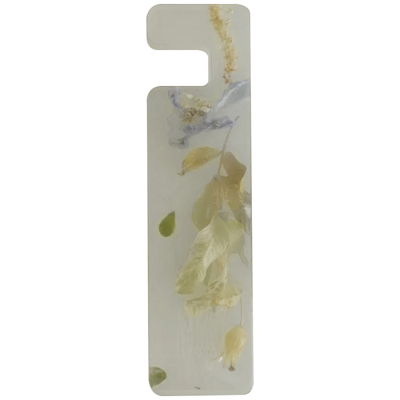          Epoxy Flowers Phone Stand White   -- | Loft Concept 