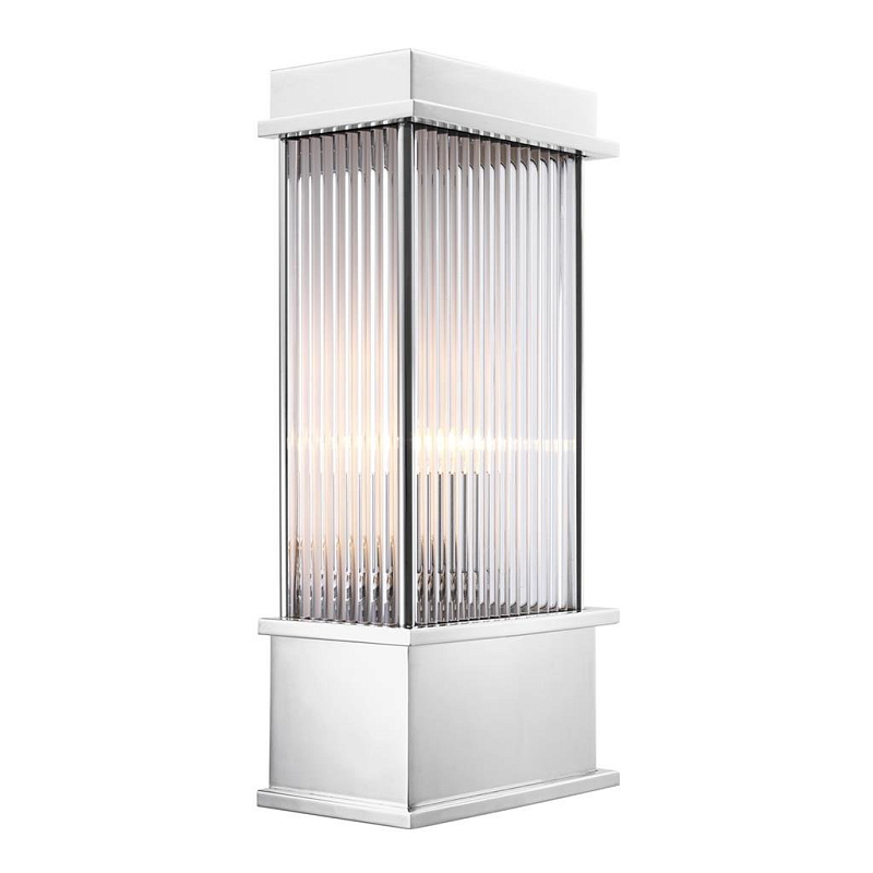  Eichholtz Wall Lamp Jeremy Nickel   (Transparent)  -- | Loft Concept 