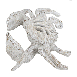 Статуэтка краб с детализированной текстурой в белом цвете Marine Accessories варинант исполнения - 2 | Loft Concept в Ростове-на-Дону