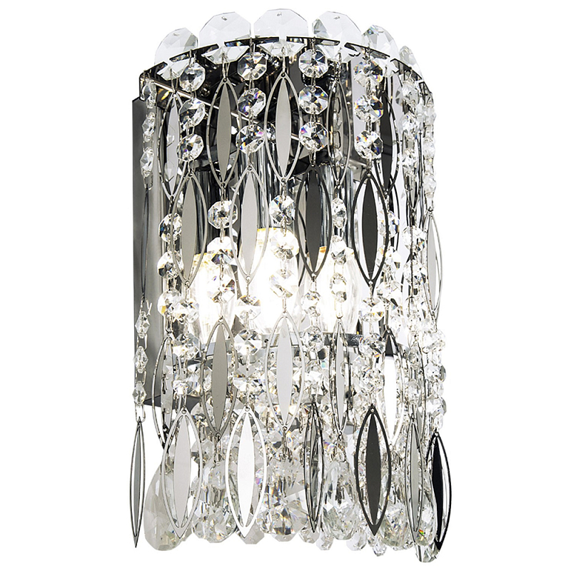       Bonnay Crystal Chrome Wall Lamp    -- | Loft Concept 