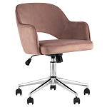 Кресло для компьютерного стола Veloury Pink варинант исполнения - 1 | Loft Concept в Ростове-на-Дону