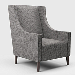 Мебельная ткань Шенилл серый цвет 142 см T4-46 варинант исполнения - 4 | Loft Concept в Ростове-на-Дону