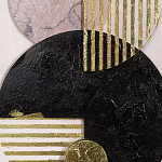 Панно декоративное с объемным эффектом Asymmetry варинант исполнения - 4 | Loft Concept в Ростове-на-Дону