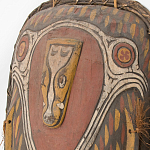 Деревянная расписная маска ручной работы Great Papuan Mask варинант исполнения - 3 | Loft Concept в Ростове-на-Дону