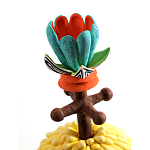 Статуэтка тропический фрукт Pandora Tropical Fruit Yellow Emerald Flower варинант исполнения - 3 | Loft Concept в Ростове-на-Дону