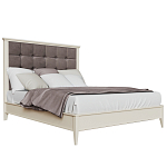 Кровать из массива бука с мягким изголовьем Tasteful Furniture варинант исполнения - 1 | Loft Concept в Ростове-на-Дону