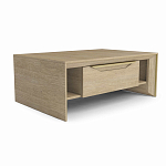 Стол журнальный с ящиками и открытыми полками Flowchart варинант исполнения - 2 | Loft Concept в Ростове-на-Дону