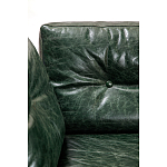 Диван Лофт Натуральная Винтажная кожа Зеленый Two Seat Encounter Leather Sofa варинант исполнения - 4 | Loft Concept в Ростове-на-Дону